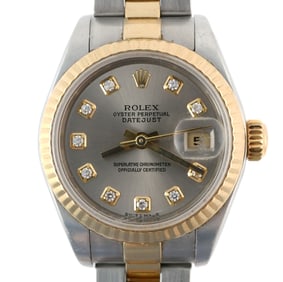 ROLEX Ladies Datejust, Diamond Markers