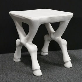 JOHN DICKINSON X-Leg Hoofed Side Table