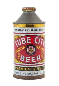 Tube City Beer Cone Top Sealed