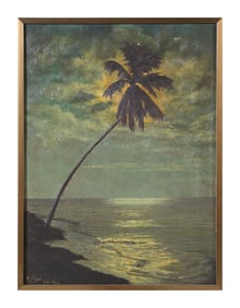 MIGUEL POU Seascape Painting