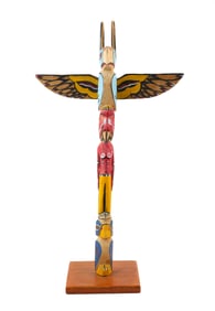 Cherokee Thunderbird Totem John Wahnetah