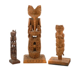 3 Pacific Northwest Totem Poles