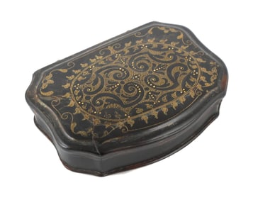 Antique Tabatiere Tortoiseshell Snuff-Box