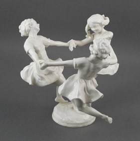 Hutschenreuther Three Dancing Girls Figurine