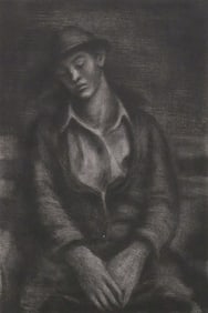 JULIUS BLOCH Hitchhiker Litho