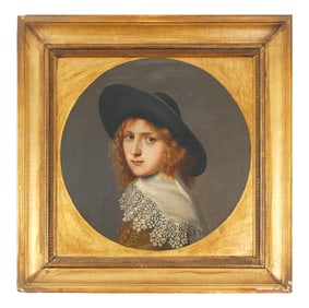 Dutch Flemish Master Portrait 18th C.