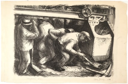 JAMES PENNEY (1910-1982) Street Pavers