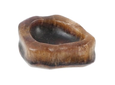 Chinese Inkstone Carved Hardstone Fluorite