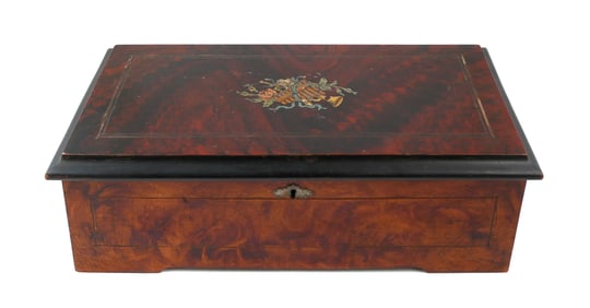 19C Mermod Freres 10 Airs Music Box