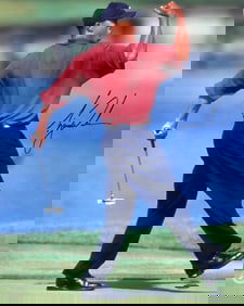 Tiger Woods UDA Signed Photograph