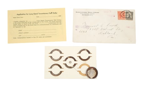 (5) Uncirculated 1936 Long Island Half Dollars