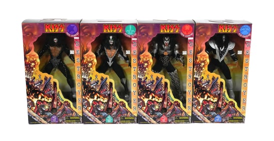 Set KISS 1998 Destroyer 24" Action Figures