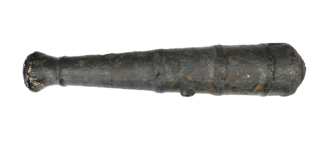 Cast Iron Swivel Cannon, 29" Barrel