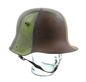 WWI: German M17 Camouflage Stahlhelm