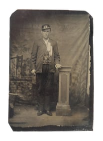 Civil War: Tintype of Soldier or Veteran