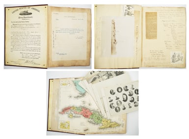 Spanish American War: USS PRAIRIE Scrapbook