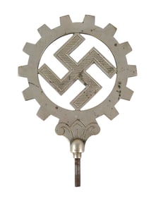 WWII: German Labor Front Flag Pole Topper