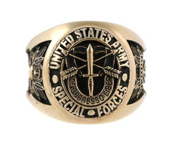Special Forces Ring, Green Beret Gen. Yarborough