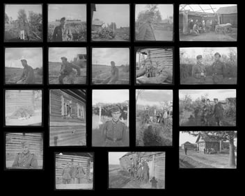 WWII: (2) Rolls of Negatives, German Soldiers