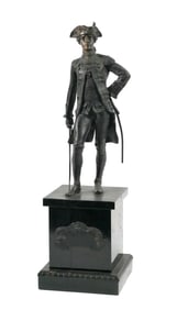 [Revolutionary War] 19C Lafayette Sculpture