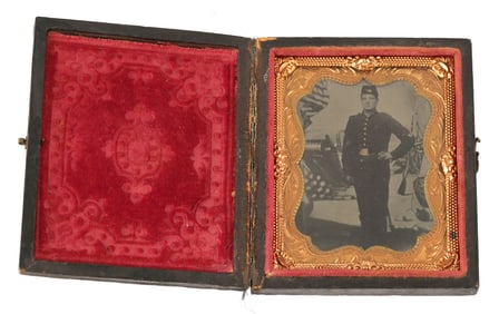 Civil War: Benton Barracks Union Soldier 9th Plate