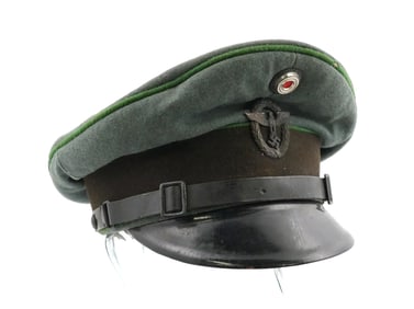 WW2: German Schutzpolizei Police Visor Cap