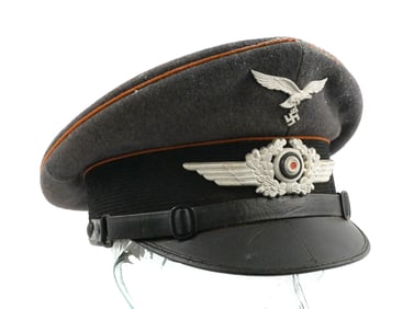 WW2: German Luftwaffe Visor Cap, 1937