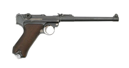1914 Erfurt Artillery P.08 Pistol 9mm