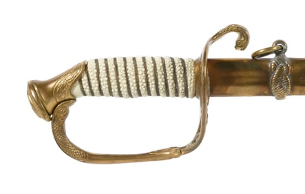 US Navy Officer's Sword by Hilborn Hamburger