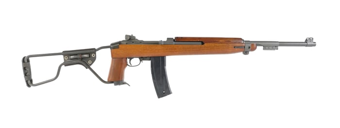 WWII Inland M1A1 Paratrooper Carbine .30 Rifle