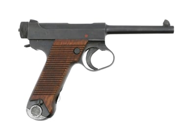 Japanese Toriimatsu Type 14 Nambu Pistol 8mm