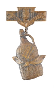 Spanish American War: Veterans 1912 NJ Badge