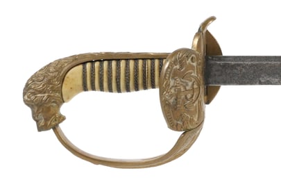 ALCOSO Solingen Naval Lion-Head Sword