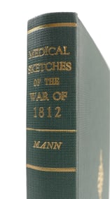 War of 1812: 1816 Rare Medical Book