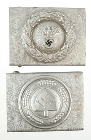 WW2: German RAD & Hitler Youth Buckles