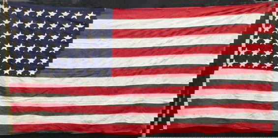 Gen. Yarborough: 48-Star American Flag