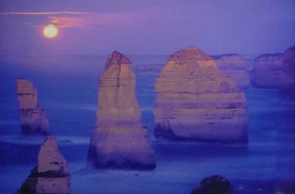 PETER LIK Moonglow 12 Apostles Photograph
