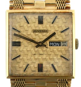 JUVENIA 18K Gold "Macho" Watch