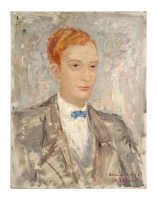 DIETZ EDZARD Portrait of a Man Painting