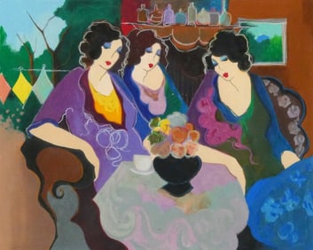 ITZCHAK TARKAY, Print Three Women
