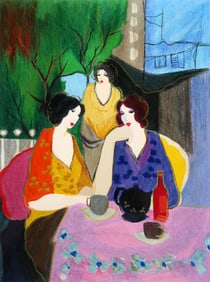 ITZCHAK TARKAY Intermezzo II Serigraph