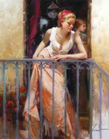 PINO The Balcony Giclee