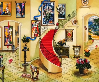 ASTAHOV Master's Stairway Serigraph