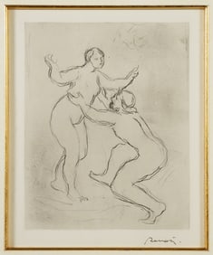 RENOIR Fleuve Scamandre Etching