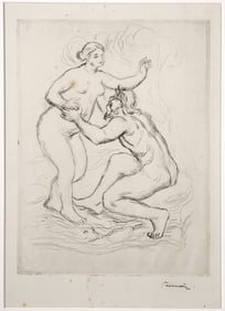 RENOIR Fleuve Scamandre Etching, First State
