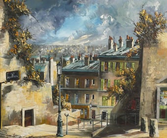 JEAN LEWIS Paris Painting