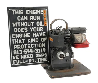 Slick 50 Briggs & Stratton Demo Engine Display