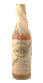 Rare Bottle: Martin's VVO Scotch, 1950s