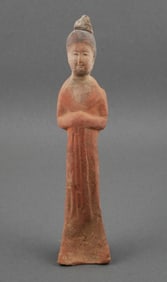 Tang Dynasty Terracotta Figure of a Woman