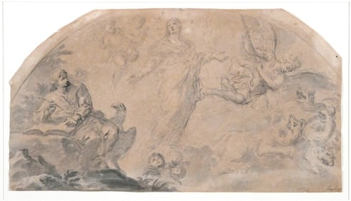 Francesco PAGLIA Drawing of St. John